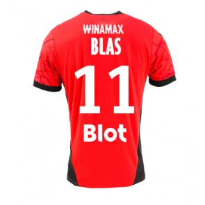 Stade Rennais Ludovic Blas #11 Replika Hjemmebanetrøje 2024-25 Kortærmet